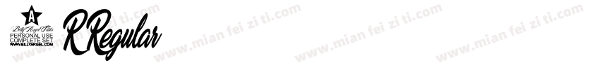 3R Regular字体转换